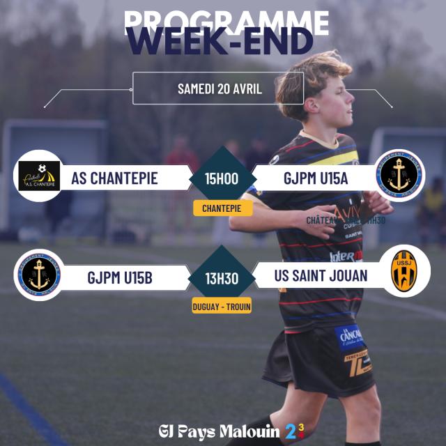 GJPM - Programme  : PROGRAMME DU WEEK  - END 