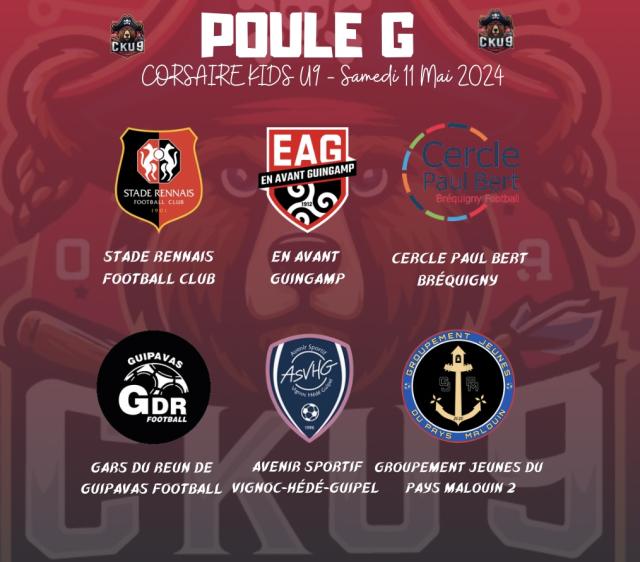 GJPM - CKU9  : POULE G DE LA CKU9