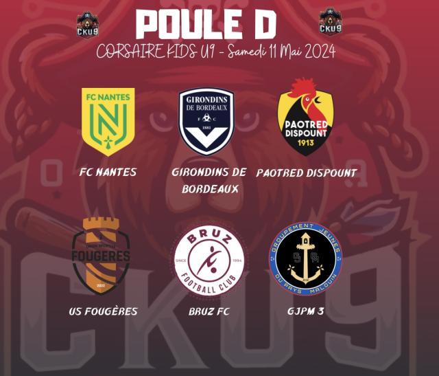 GJPM - CKU9  : POULE D DE LA CKU9