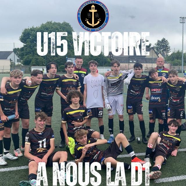 GJPM - Matchs  : [Victoire U15 direction la D1]