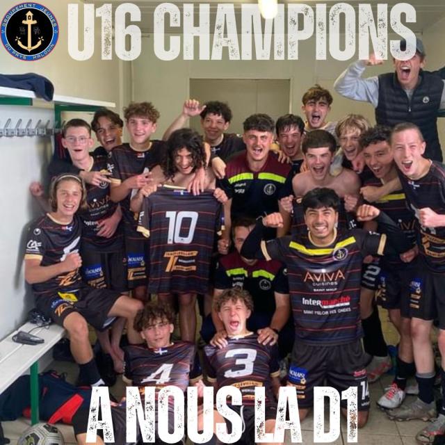 GJPM  - [VICTOIRE U16 CHAMPIONS Direction la D1]